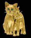 Gold Cat Jewelry